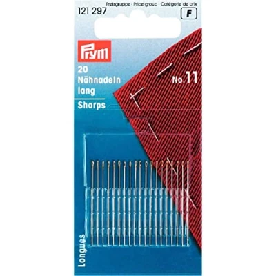 Afbeelding van Naalden lang ST 20 zilverkleurig 0,50 x 32 mm
