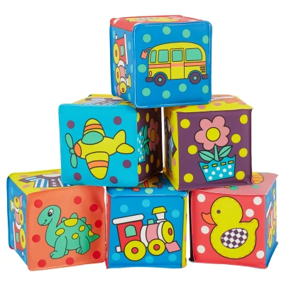 Afbeelding van Bieco 6 Stuks Stapelkubussen 11000403