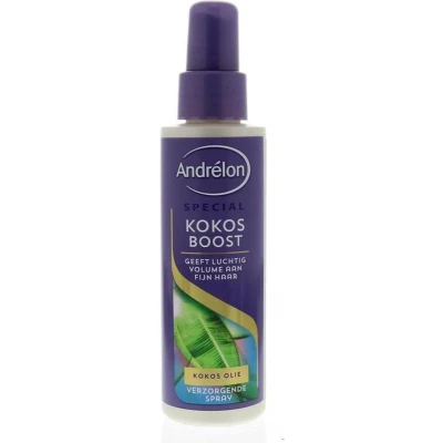 Afbeelding van Andrelon Volumespray Kokos Boost 125ML