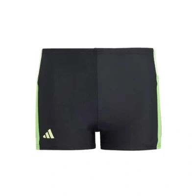 Afbeelding van adidas Performance Colorblock 3 Stripes Zwemboxer Kinderen Zwart 176