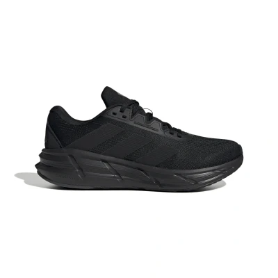Afbeelding van adidas Performance Questar 3 Hardloopschoenen voor op de weg, Heren, Maat: 47 1/3, Core black/grey six Textiel/ synthetisch