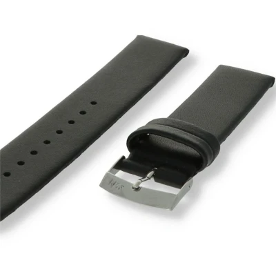 Afbeelding van Morellato PMX019LARGE IG horlogebandje Leer Zwart 26 mm
