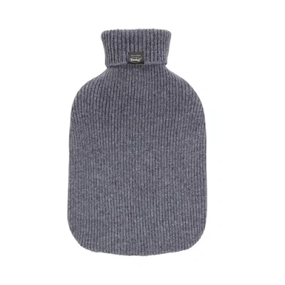 Afbeelding van Fashy Warmwaterkruik met hoogwaardige gebreide hoes van kasjmier, grijs 2,0 l