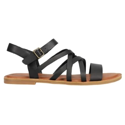 Afbeelding van TOMS Sephina Sandalen, Dames, Maat: 41, Black Hoogwaardig imitatieleer