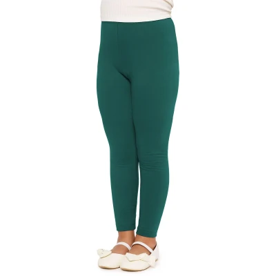 Afbeelding van Merry Style Meisjes Leggings Sport Vrijetijdsbroek Kort Katoen Sportbroek Smaragdgroen 110 MS MS10 353 LE