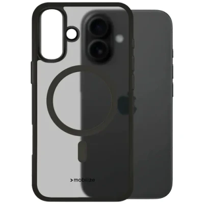 Afbeelding van Mobilize MagSafe Compatible Hybrid Case Apple iPhone 16 Black