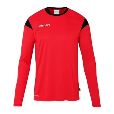 Afbeelding van Uhlsport Squad 27 Voetbalshirt Lange Mouw Kinderen Rood / Zwart Maat: 128