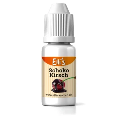 Afbeelding van Ellis Aromen Chocolade Kersen levensmiddelaroma vloeibaar voor levensmiddelen en vloeistoffen, het bakken, koken, zoals pap kwark caloriearm