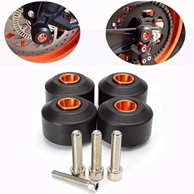 Afbeelding van Motorfiets Voorvork Wiel Frame Slider Crash Protector Voor KTM RC 125 200 390 Duke