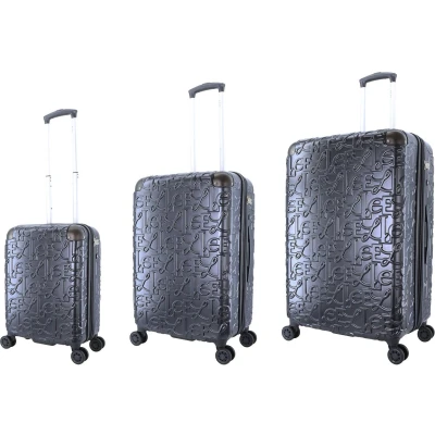 Afbeelding van ELLE Kofferset 3 Delig Reiskoffer Set Harde Trolleyset Alors Grijs