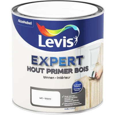 Afbeelding van Levis Expert Lak Primer Binnen 0,25l Wit