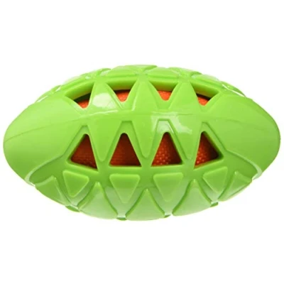 Afbeelding van Rozenhout Tough Crunch Rugby bal voor honden Klein, S