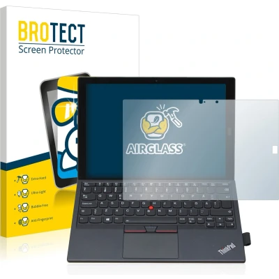 Afbeelding van BROTECT AirGlass kogelwerende glasfolie (1 Stuk, ThinkPad X1), Tablet beschermfolie