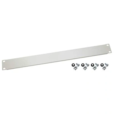 Afbeelding van HMF 66470 07 Blinde afdekking voor serverkast, 19 inch, 1 U, lichtgrijs