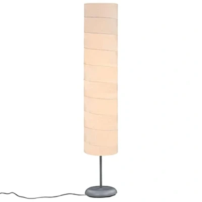 Afbeelding van vidaXL Vloerlamp met Standaard E27 Wit Stalamp Lamp Verlichting Licht Lampen