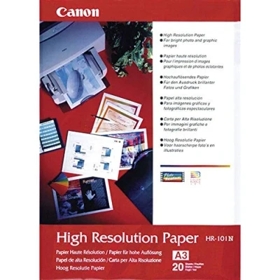 Afbeelding van Canon HR 101 N A 3. 20 vel Fotopapier 106 g