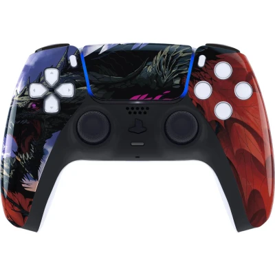 Afbeelding van Clever Gaming PS5 Draadloze Dualsense Controller Dragon Custom