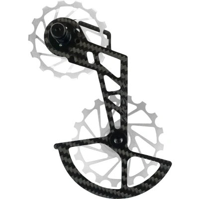 Afbeelding van Novaride Carbon Ceramic Derailleur Cage Shimano 12speed Blue