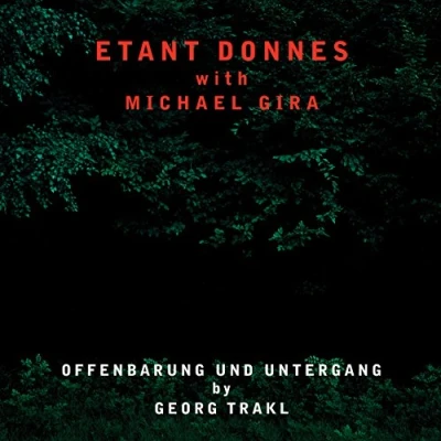 Afbeelding van Etant Donnes With Michael Gira Offenbarung Und Untergang (CD)