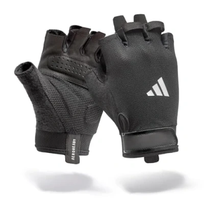 Afbeelding van adidas Essential trainingshandschoenen: vochtabsorberende Aeroready technologie gecombineerd met een uiterst comfortabele, duurzame handpalm van imitatiesuède