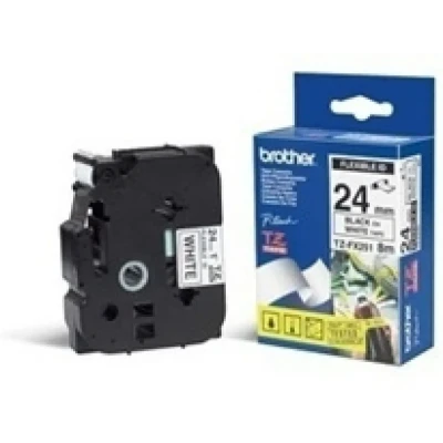 Afbeelding van Brother TZe FX651 Tape Zwart op geel (24 mm)