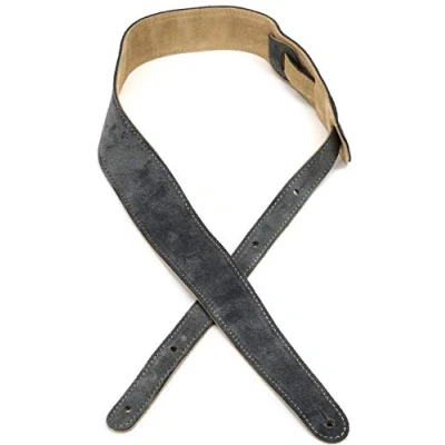 Afbeelding van Fender 2 inch Suede Strap Reversible grey tan gitaarband