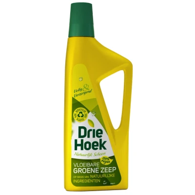 Afbeelding van Driehoek Vloeibare Groene Zeep 725ML