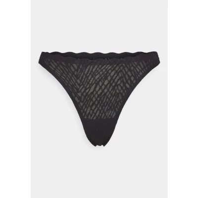 Afbeelding van sloggi ZERO Feel Bliss String Dames Onderbroek Zwart Maat XS