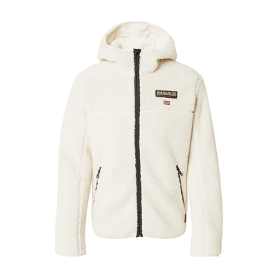 Afbeelding van Napapijri Tynik Fleecejas, Heren, Maat: Small, Beige dimity