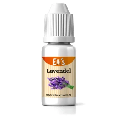 Afbeelding van Ellis Aromen Lavendel levensmiddelaroma vloeibaar voor levensmiddelen en vloeistoffen, om te bakken, koken, zoals pap kwark caloriearm