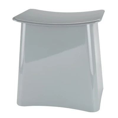Afbeelding van Wenko Wing badzitje/wasmand 33 liter grijs