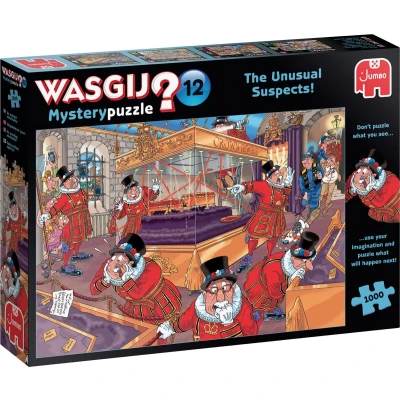 Afbeelding van Wasgij Mystery 12 De onverwachte verdachten! 1000 stukjes puzzel