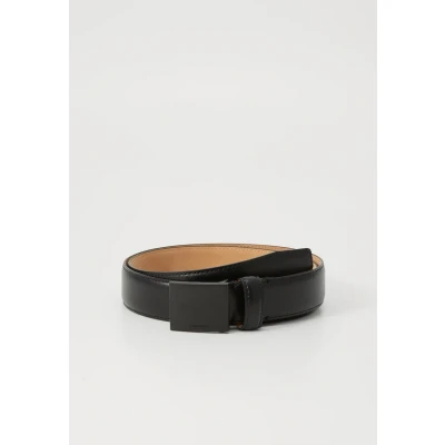 Afbeelding van Calvin Klein LOGO Plaque Smooth Riem, Heren, Maat: 80, Black