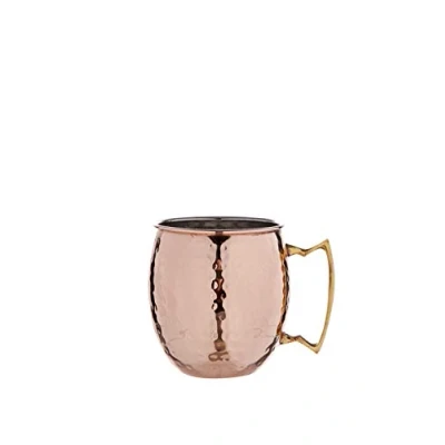 Afbeelding van Cosy &amp; Trendy Cocktailbeker Moscow Mule Gehamerd Koper 450 ml