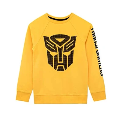 Afbeelding van Transformers Jongens Autobots Sweatshirt Geel 158