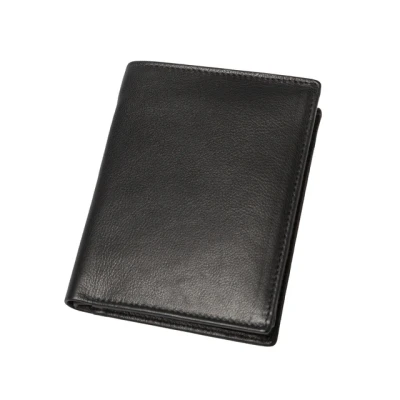 Afbeelding van Alassio Ju 42245 Portefeuille 12X9.5X2.5Cm Leer Zwart