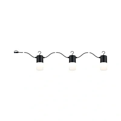 Afbeelding van Paulmann Tubs 94761 Verlichtingssysteem Plug&amp;Shine LED lichtketting 6 W Warmwit Antraciet
