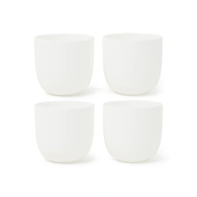 Afbeelding van Serax Base kopje 28 cl set van 4 Wit