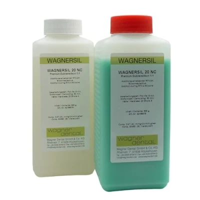 Afbeelding van WAGNERSIL 20 NC (1 kg) Premium Dublier silicone Mengverhouding 1:1 Afvormsiliconen Siliconenrubber voor de productie van siliconen vormen met epoxyhars, gips, was enz. DIY