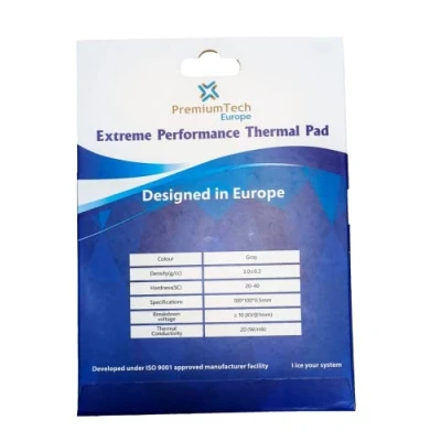 Afbeelding van PremiumTech Professionele thermische pad met extreme prestaties 20 W/MK warmtegeleiding, ideaal voor high end GPU of CPU, maat XXL 100 x cm (0,5 mm)