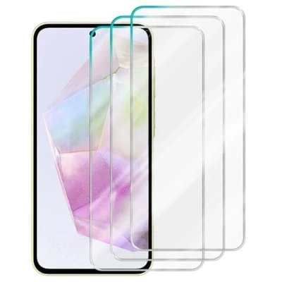 Afbeelding van Cadorabo Screenprotector geschikt voor Samsung Galaxy A42 4G in KRISTALHELDER Tempered Display Pantser Film