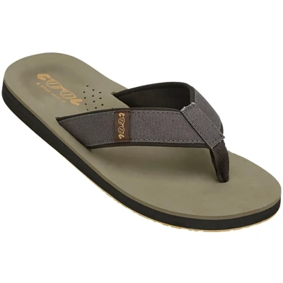 Afbeelding van COOL shoe corp. Slippers LOG Comfortabel, Kaki, 42 EU