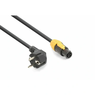 Afbeelding van PD Connex Powercon True1 (f) IP65 Schuko stroomkabel 1.5 meter