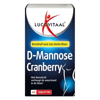Afbeelding van 3x Lucovitaal D Mannose Cranberry Blaasfunctie 60 tabletten