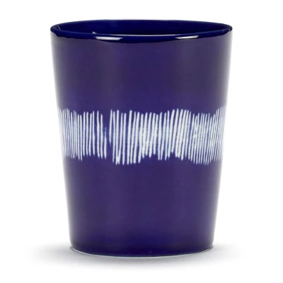 Afbeelding van Serax Feast By Ottolenghi Mok 33cl Dark Blue White