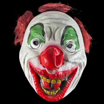 Afbeelding van Halloween masker Killer clown Latex
