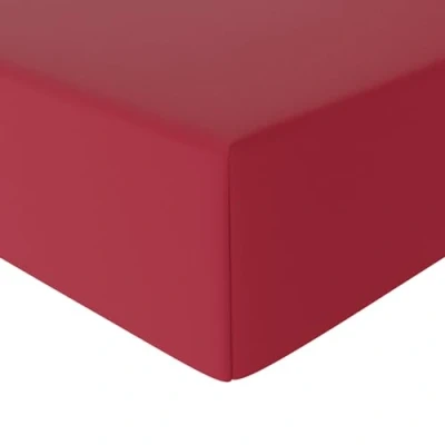 Afbeelding van Amazon Basics Microvezel hoeslaken, bordeauxrood, 140 x 200 30 cm