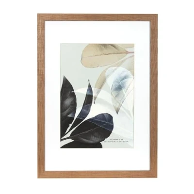 Afbeelding van Scholar Tree Bruine A3 fotolijsten, houten fotolijsten met houder voor A4 frame, wandmontage..