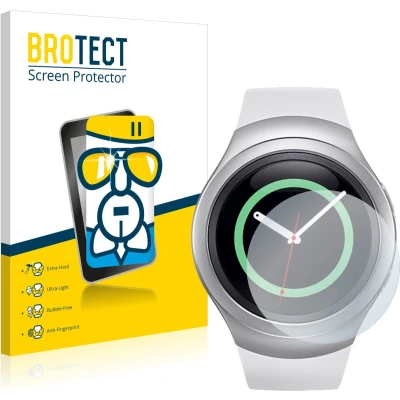 Afbeelding van BROTECT Screenprotector voor Samsung Gear S2 Folie Beschermfolie Beschermglas transparant