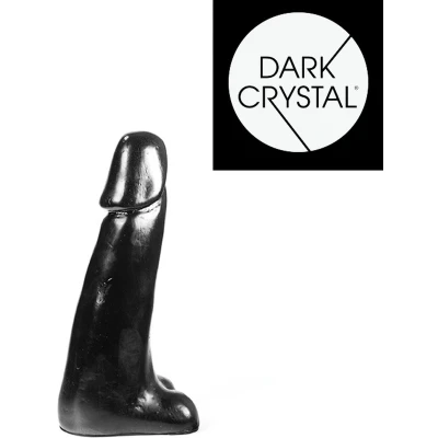 Afbeelding van Dark Crystal Zwarte Realistische Dildo Adrian 22 cm